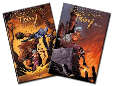 Conquérants de Troy - 3 Tomes - Complet