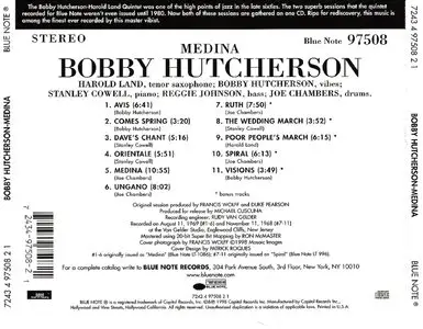 Bobby Hutcherson - Medina (1969) [Remastered 1998]