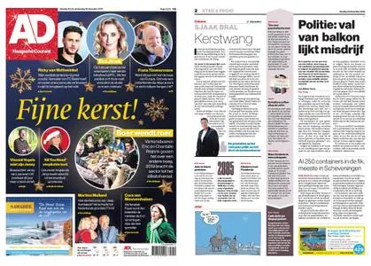Algemeen Dagblad - Delft – 24 december 2019