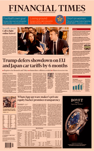 Financial Times Europe – 16 May 2019