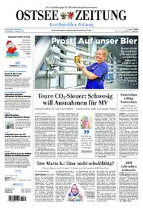 Ostsee Zeitung Greifswalder Zeitung - 01. August 2019