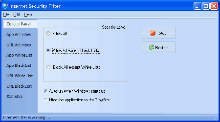 Internet Security Filter 1.1.4.1