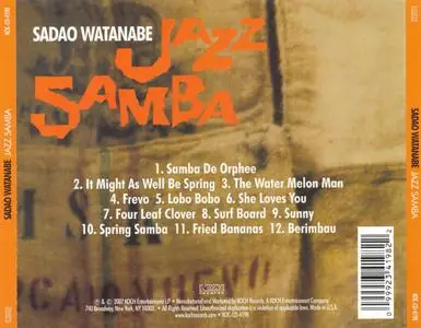 Sadao Watanabe - Jazz Samba (1967) {Victor--KOCH Records KOC-CD-4198 rel 2007} (feat. Masabumi Kikuchi)