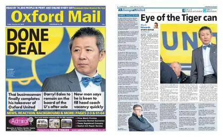 Oxford Mail – February 23, 2018