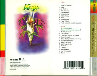 Bob Marley & The Wailers - Kaya (1978) 2CD Remastered Expanded, 35th Anniversary Deluxe Edition 2013