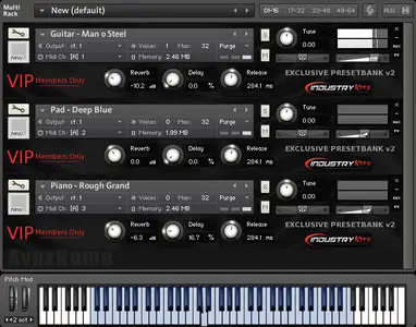 Industrykits VIP Members Only Exclusive PresetBank v2 KONTAKT