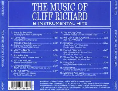 The Songrise Orchestra - The Music Of Cliff Richard: 16 Instrumental Hits (1995) {Hits'N'Hits}