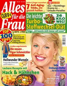 Alles für die Frau – 18. September 2015