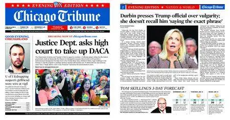 Chicago Tribune Evening Edition – January 16, 2018