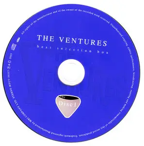 The Ventures - Best Selection Box (2005) [5CD Box Set, Japan, MYCV-30357]