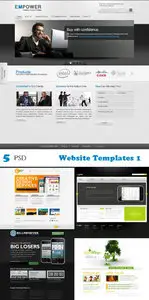 PSD - Website Templates 1