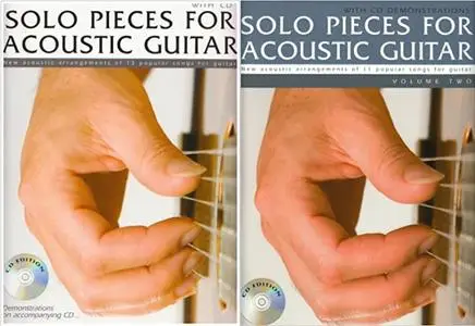 Mark Currey, "Solo Pieces for Acoustic Guitar (Book & CD)", vol. 1 & 2