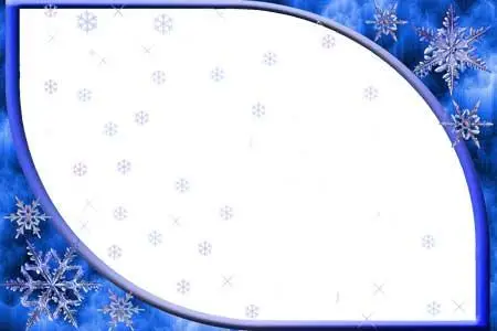 Snow Frame for Photoshop