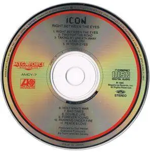 Icon - Right Between The Eyes (1989) [1990, Japan]