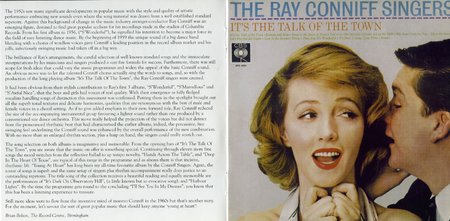 Ray Conniff - Two Classic Albums - It's The Talk Of The Town / Young At Heart  (2 LP in 1 CD , 1998 ) Re Up