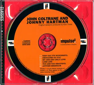 John Coltrane and Johnny Hartman (1963) Remastered Reissue 2005