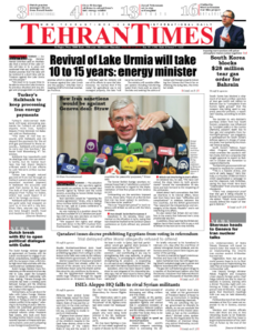 Tehran Times, 09. Januar 2014