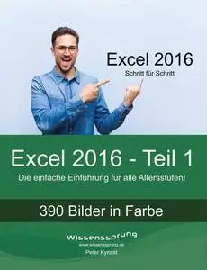 Excel 2016 - Teil 1: Die einfache Einführung für alle Altersstufen (German Edition)