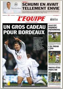 L'Équipe 24 Decembre 2009