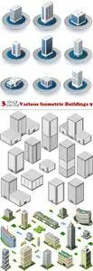 Vectors - Various Isometric Buildings 9