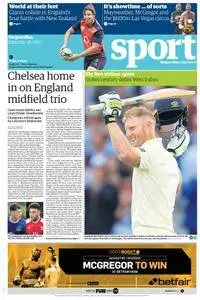 The Guardian Sports supplement  August 26 2017