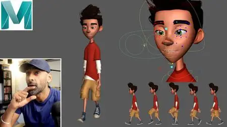 Cartoon Animation Course - Animating a Walk Cycle On The Spot