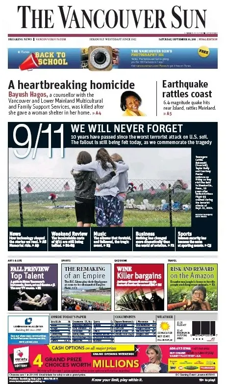 The Vancouver Sun - (10.09.2011)