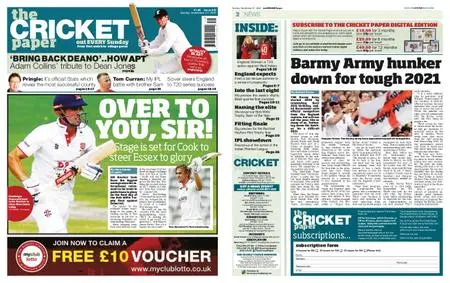 The Cricket Paper – September 27, 2020