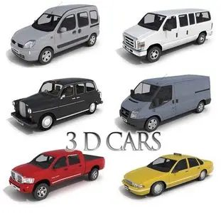 3D Cars - Models for 3D Max 