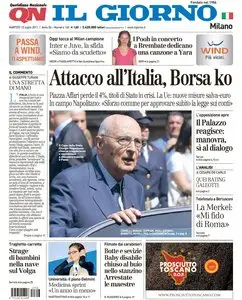 IL GIORNO 12 LUGLIO 2011