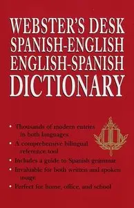 Webster's Desk Spanish-English/English-Spanish Dictionary