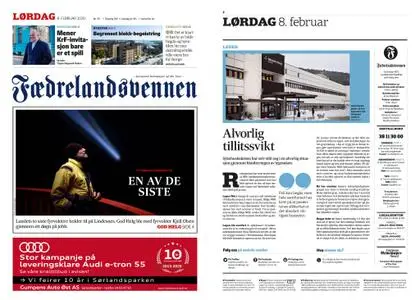 Fædrelandsvennen – 08. februar 2020