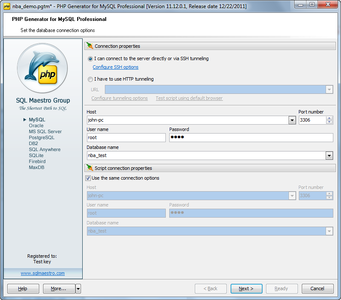 SQL Maestro PHP Generator for MySQL Professional 14.10.0.5