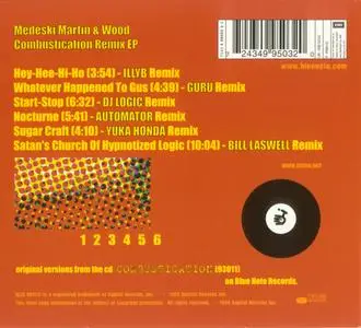 Medeski, Martin & Wood - Combustication Remix EP (EP) (1999) {Blue Note}