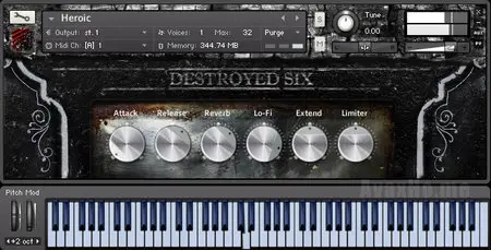 Dargalon Instruments Studio Destroyed Six Cinematic Detuned Pianos KONTAKT