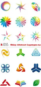 Vectors - Shiny Abstract Logotypes 24
