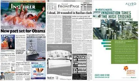 Philippine Daily Inquirer – April 12, 2014