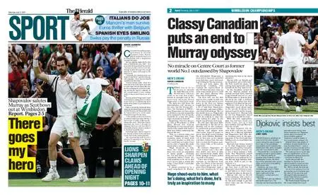 The Herald Sport (Scotland) – July 03, 2021