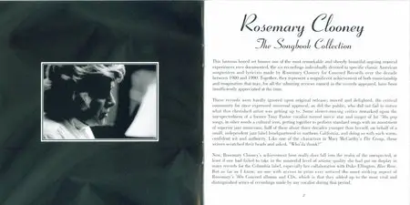 Rosemary Clooney - The Songbook Collection (2000) {6CD Set, Concord CCD6-4933-2 rec 1979-1989}