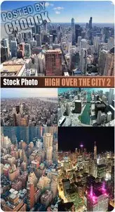 High over the city 2 - Stock Photo