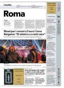 la Repubblica Roma - 30 Dicembre 2017