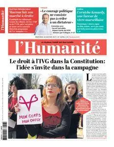 L'Humanité du Mercredi 18 Janvier 2017