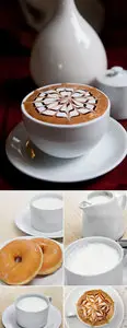 Stock Photo - Milk & Coffee