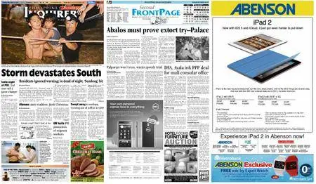 Philippine Daily Inquirer – December 18, 2011