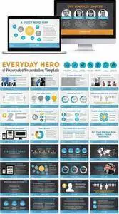 CreativeMarket - Everyday Hero Powerpoint HD Template