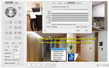 UNetCams Multicam Monitor v1.5 Mac OS X