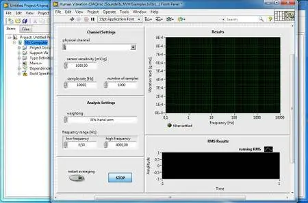 NI LabVIEW 2018 Sound and Vibration Analysis VIs