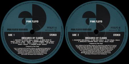 Pink Floyd - Obscured By Clouds (1972) [2016, Remastered, Vinyl Rip 16/44 & mp3-320 + DVD]