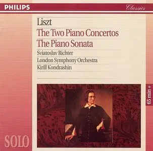 Liszt: The Two Piano Concertos; The Piano Sonata / Sviatoslav Richter; LSO & Kiril Kondrashin (1995)