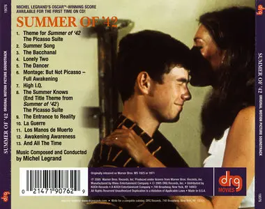 Michel Legrand - Summer Of '42: Original Motion Picture Score (1971) CD release 2005 [Re-Up]